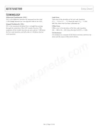 AD7879ACBZ-500R7 Datasheet Pagina 12