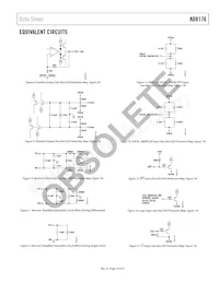 AD8176ABPZ Datasheet Page 19