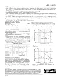 AD8182AR-REEL7 Datasheet Page 3