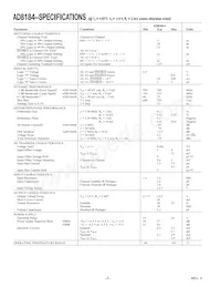 AD8184AR-REEL7 Datasheet Page 2