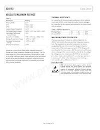 AD8193ACPZ-R7 Datasheet Page 4