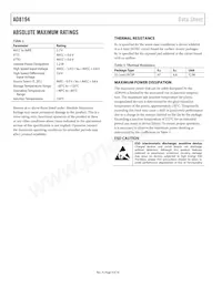 AD8194ACPZ-R7 Datasheet Page 4
