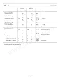 ADG2128YCPZ-HS-RL7 Datasheet Page 4