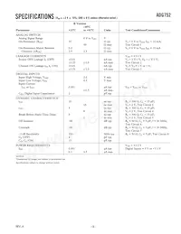 ADG752BRT-REEL7 Datasheet Page 3