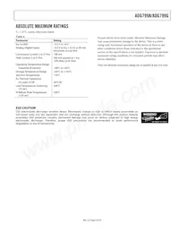ADG799GBCPZ-REEL Datasheet Page 9