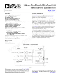 ADM3054WBRWZ-RL7 Datasheet Copertura