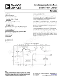 ADP3806JRUZ-REEL7 Datenblatt Cover