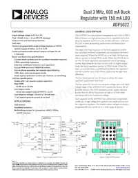 ADP5022ACBZ-6-R7 Datenblatt Cover
