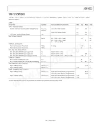 ADP5022ACBZ-6-R7 Datasheet Page 3
