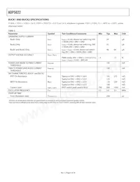 ADP5022ACBZ-6-R7 Datasheet Page 4