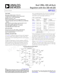 ADP5023ACPZ-R2 Datenblatt Cover