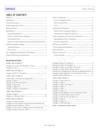 ADP5023ACPZ-R2 Datasheet Page 2