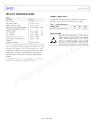 ADP5023ACPZ-R2 Datasheet Pagina 6