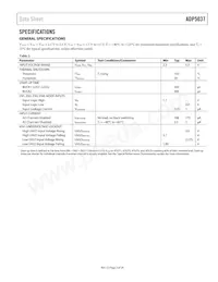 ADP5037ACPZ-2-R7 Datasheet Page 3