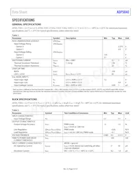 ADP5040ACPZ-1-R7 Datasheet Page 3