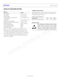 ADP5040ACPZ-1-R7 Datasheet Page 6