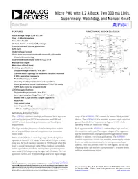 ADP5041ACPZ-1-R7 Datasheet Cover