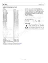 ADP5052ACPZ-R7 Datasheet Page 8