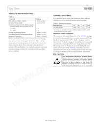 ADP5065ACBZ-1-R7 Datasheet Page 7