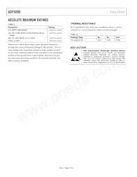 ADP5090ACPZ-2-R7 Datasheet Pagina 4