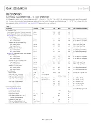 ADUM1200CR-RL7 Таблица данных Страница 4