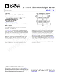 ADUM1510BRWZ-RL Datasheet Cover