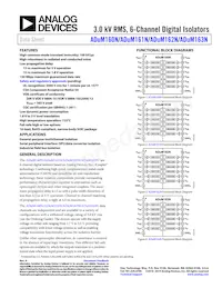 ADUM161N1BRZ-RL7 Datasheet Cover