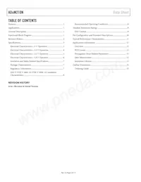 ADUM210N0BRIZ-RL Datasheet Page 2