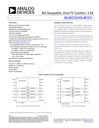 ADUM2250WARWZ-RL Datasheet Copertura