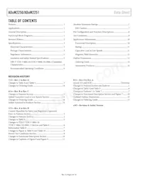ADUM2250WARWZ-RL Datasheet Page 2