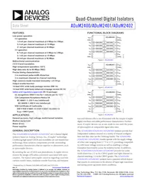 ADUM2402CRIZ-RL Datasheet Copertura