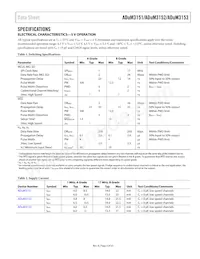 ADUM3153BRSZ-RL7 Datasheet Page 3