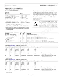 ADUM3201TRZ-EP-RL7 Datasheet Page 9
