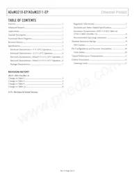 ADUM3211TRZ-EP-RL7 Datasheet Page 2