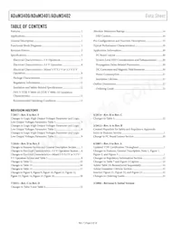 ADUM3401CRWZ-RL Datasheet Page 2