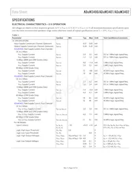 ADUM3401CRWZ-RL Datasheet Page 3