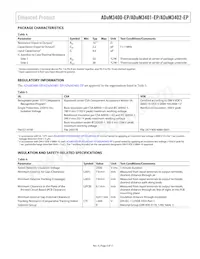ADUM3402TRWZ-EP-RL Datasheet Page 9