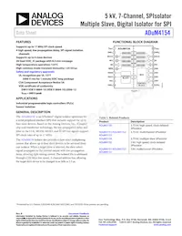 ADUM4154BRIZ-RL Datasheet Copertura
