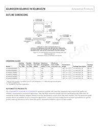 ADUM4402WBRWZ Datasheet Page 18