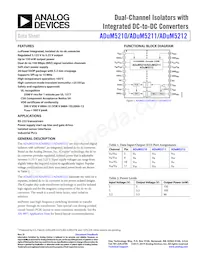 ADUM5212CRSZ-RL7 Datasheet Copertura