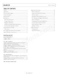 ADUM5230WARWZ-RL Datasheet Page 2