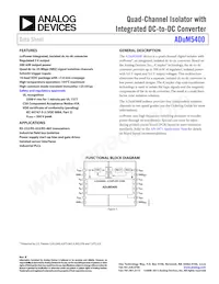 ADUM5400CRWZ-RL Datasheet Copertura
