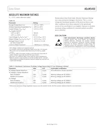 ADUM5400CRWZ-RL Datasheet Page 7