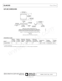 ADUM5400CRWZ-RL Datasheet Page 16