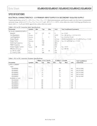 ADUM6404CRIZ-RL Datasheet Page 3