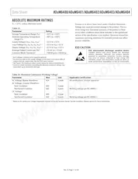 ADUM6404CRIZ-RL Datasheet Page 11