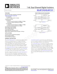 ADUM7241CRZ-RL7 Datasheet Cover