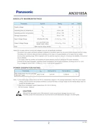 AN30185A-VL Datasheet Page 2
