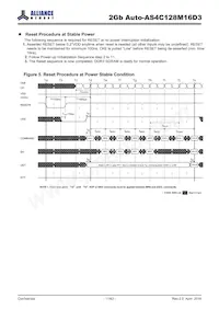 AS4C128M16D3-12BANTR數據表 頁面 11