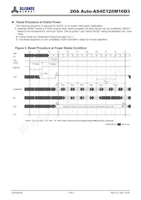 AS4C128M16D3-12BANTR Datasheet Pagina 11